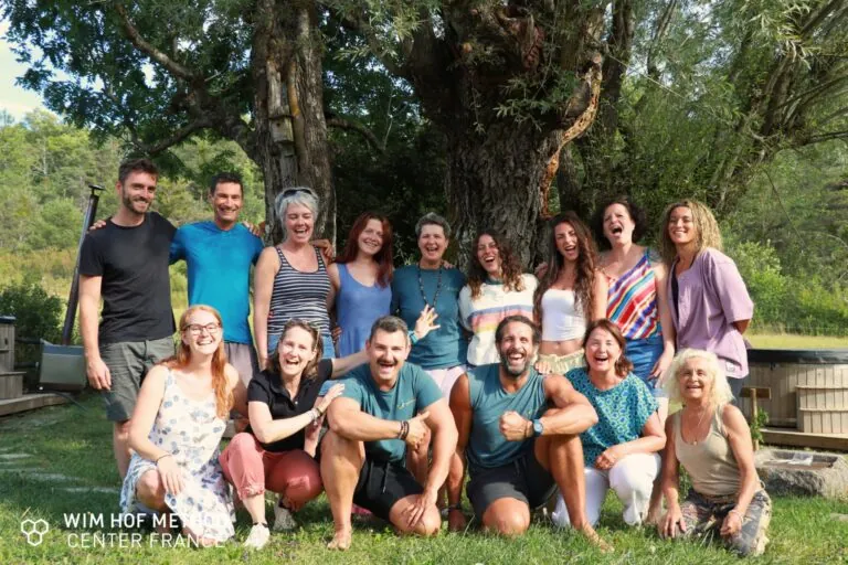 M&eacute;thode Wim Hof - Froid Bienfaits - respiration - groupe -